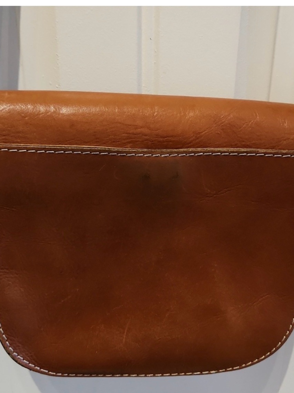 Patricia Nash Leather Saddle Bag - Picture 3 of 11